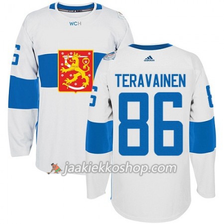 Suomi Pelipaita Teuvo Teravainen 86 2016 World Cup Valkoinen Premier Paita